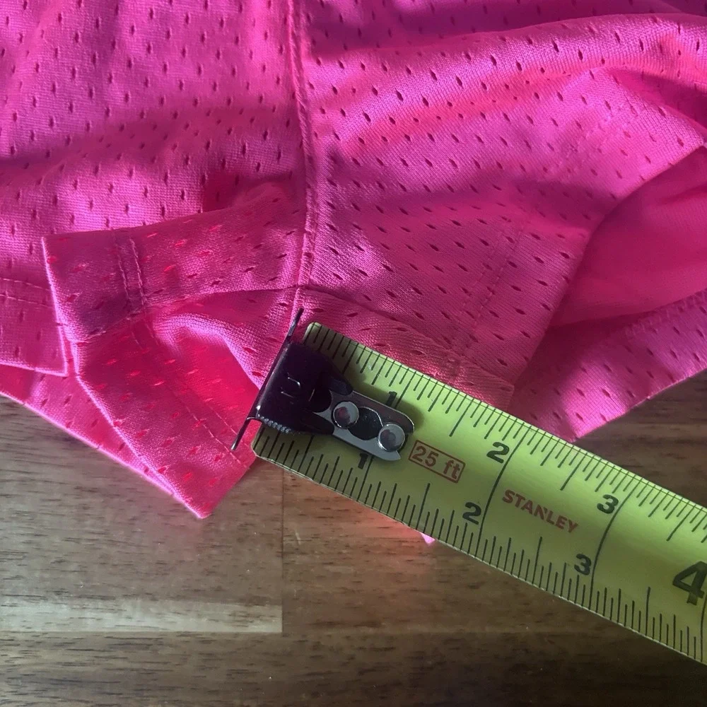 Nike Baby Toddler Girl Neon Pink Mesh Athletic Shorts Size 2-3 Yr Sporty Play